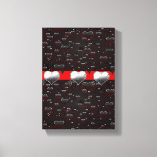 Gedruckter Canvas Valentinstag Leinwanddruck