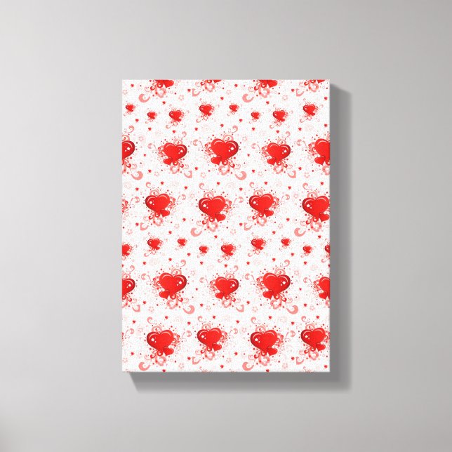 Gedruckter Canvas Valentinstag Leinwanddruck (Vorderseite)