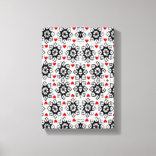 Gedruckter Canvas Valentinstag Leinwanddruck