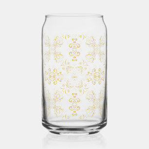 Gedrucktes Dosen Glas