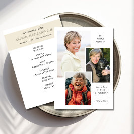 Gedrucktes Gerahmtes Foto - Feier des Programms "L Einladung