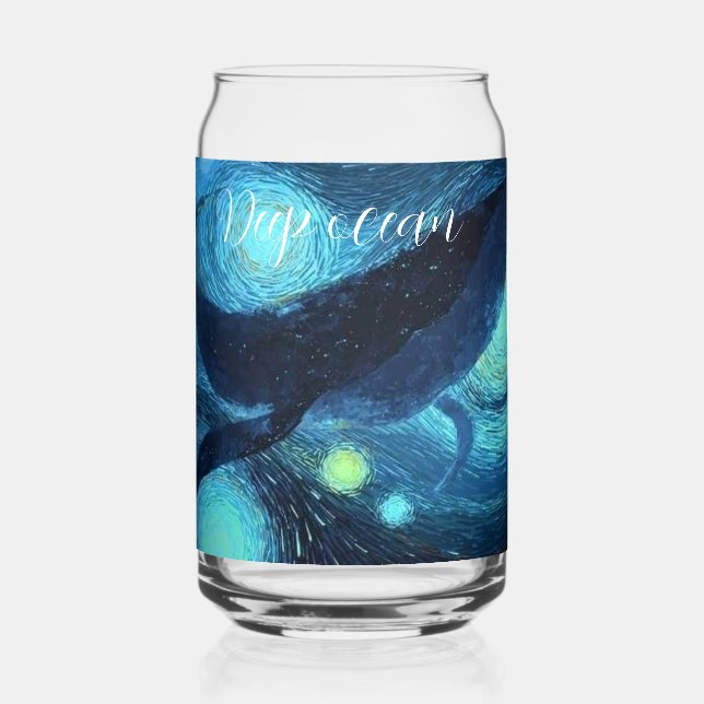 Gedrucktes Glas für Dosen (Vorderseite)