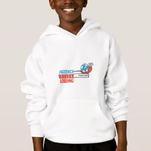 Geduld Funny Snail Boy Geburtstagsgeschenk Hoodie