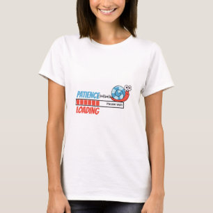 Geduld Funny Snail Girlfriend Birthday T-Shirt