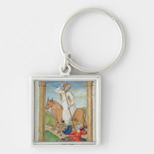 Geduld gegen Zorn Schlüsselanhänger