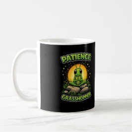Geduld Heuschrecke Kaffeetasse