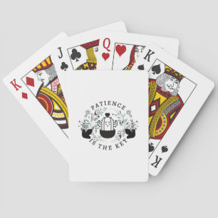 Geduld ist der Schlüssel zu klassischen Spielkarte