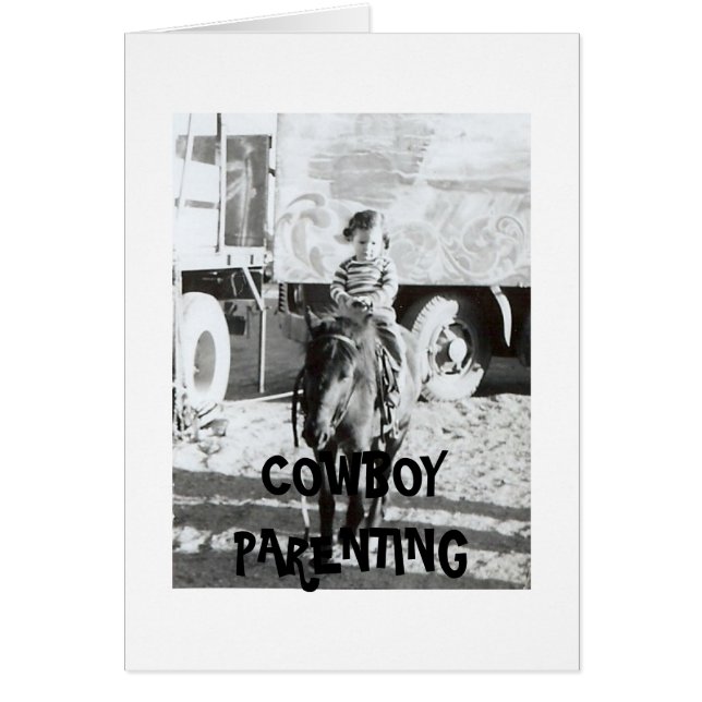 Geduld mit Kindern - CowboyParenting (Vorne)