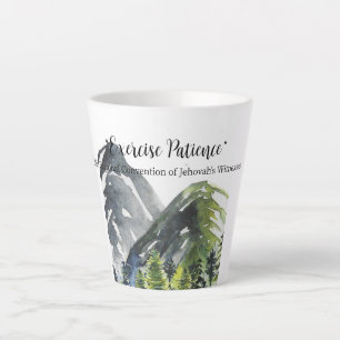 "Geduld Übung" Kleine Latte-Tasse Milchtasse