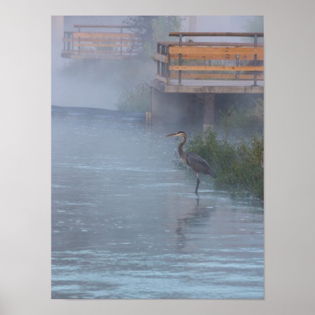 geduldig Gewartet Poster (Vorne)