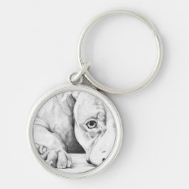 geduldig Gewartet Schlüsselanhänger