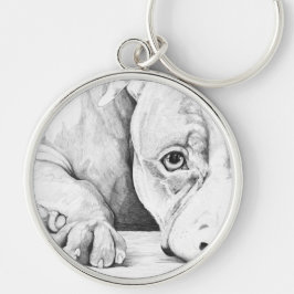 geduldig Gewartet Schlüsselanhänger