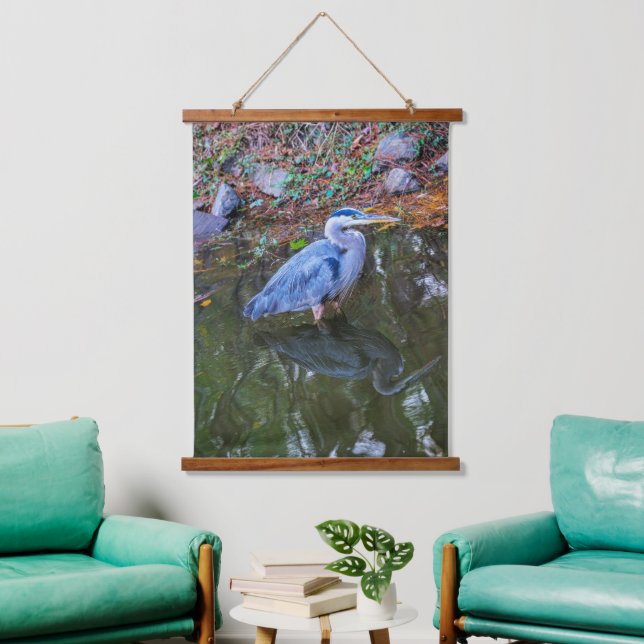 geduldig Gewartet Wandteppich Mit Holzrahmen (Wohnzimmer)