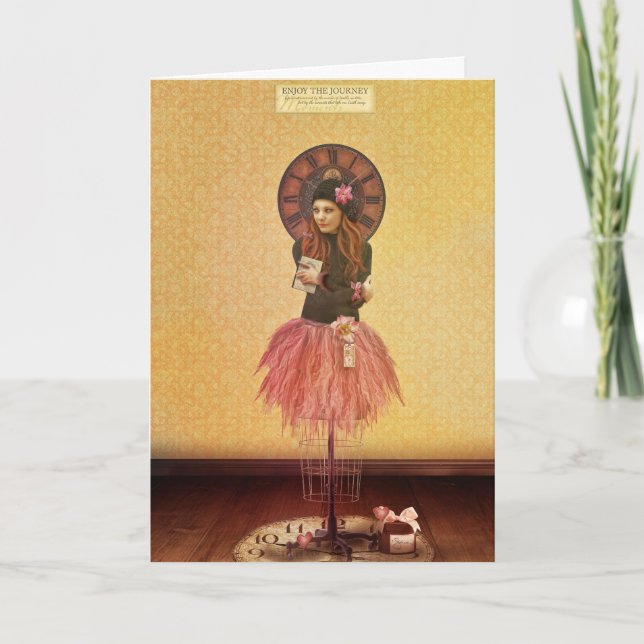 Gedulds-Gruß-Karte Karte (Vorderseite)