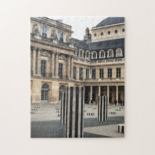 Geduldsspiel gestreifte Säulen im Palais Royal Puzzle