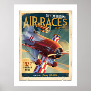 Gee Bee Race Programm Poster