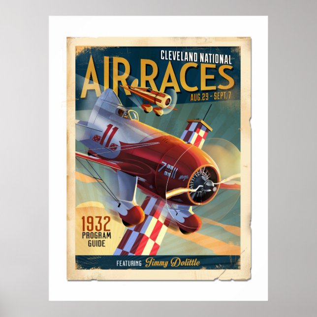 Gee Bee Race Programm Poster (Vorne)