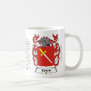 Gee Familien-Wappen Tasse