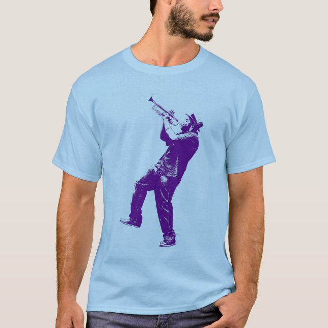 Geechi Trompete T-Shirt (Vorderseite)