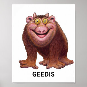 Geedis Art Print Poster