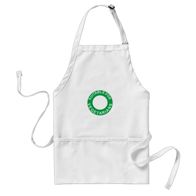 Geeignet für Vegetarier Schürze (Vorne)