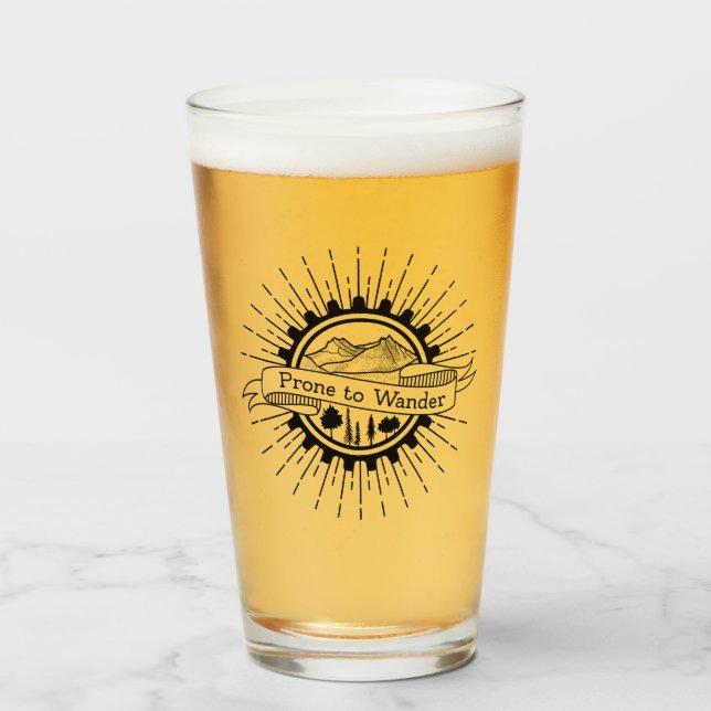 Geeignet für Wander-Reisende-Erlebnisgeschenk Glas (Vorne (Gefüllt))