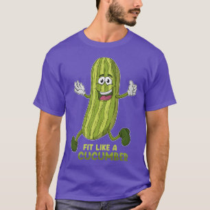 Geeignet wie ein Gurkenhecht-Gurken-Spaß T-Shirt
