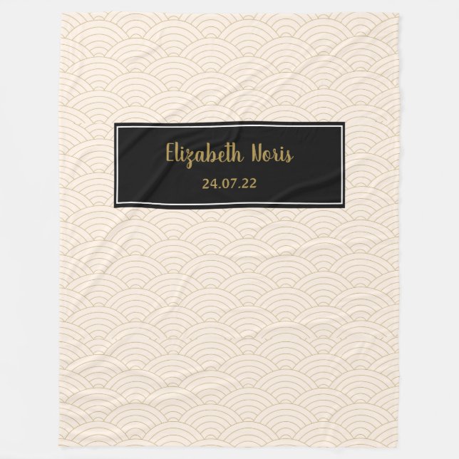 Geeignete Geschenke für JW-Taufen Fleecedecke (Vorderseite)