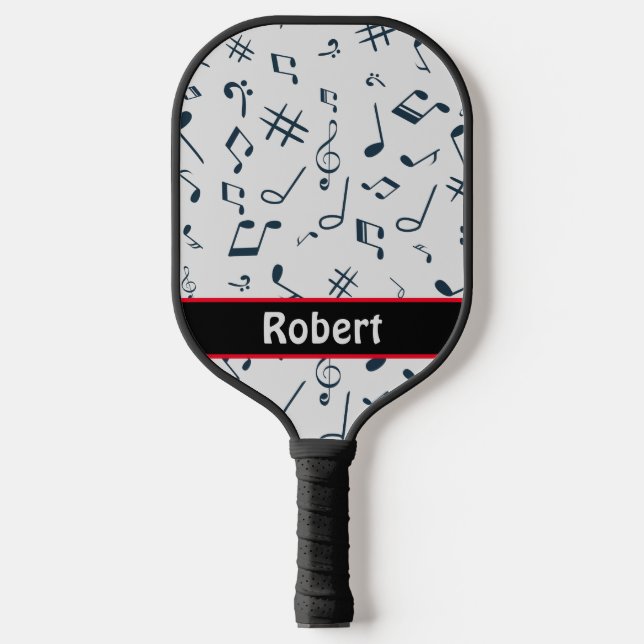 Geeignete Personalisierte Musik Pickleball Schläger (Vorderseite)