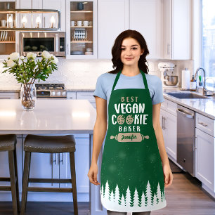 Geeignete, Vegane Cookie-Baker, passende Familie Schürze