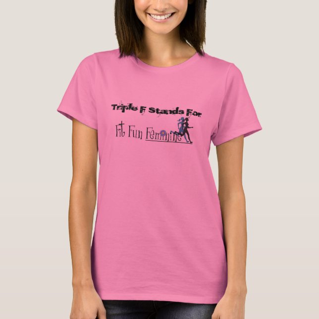 Geeigneter Spaß-weiblicher Gruppen-T - Shirt (Vorderseite)