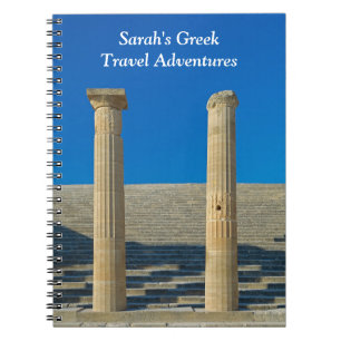 Geeignetes griechisches ReiseNotebook Notizblock