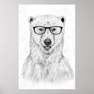 Geek bear poster