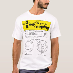 Geek Beekeeping (Netzwerke) - Weißer T - Shirt