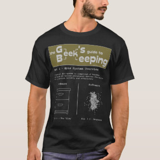 Geek Beekeeping (Systemübersicht) - Schwarzer T - T-Shirt