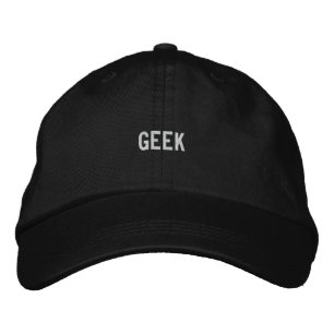 Geek Bestickte Kappe