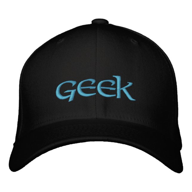 GEEK bestickter Hut (Vorderseite)