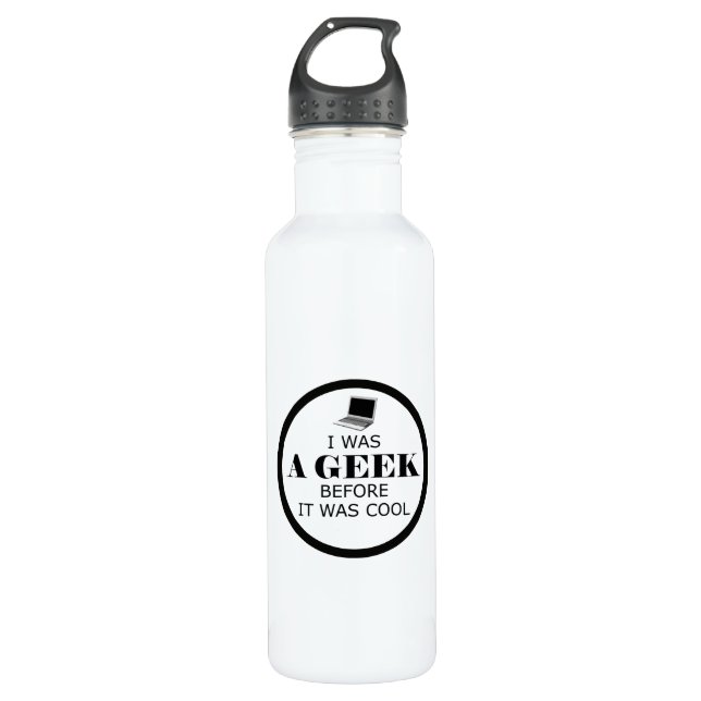 Geek bevor es Cool war Liberty Flasche Trinkflasche (Vorderseite)