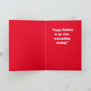 Geek Birthday Card Funny Geek Karte