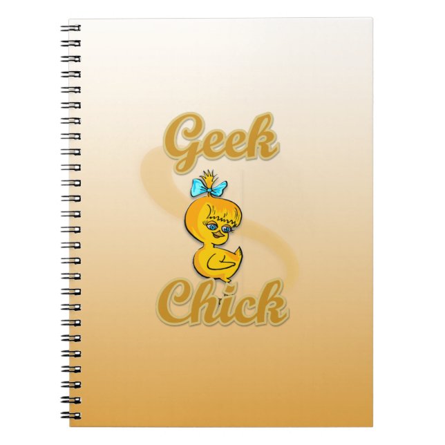 Geek Chick Notizblock (Vorderseite)