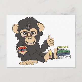 Geek Chimp Postkarte