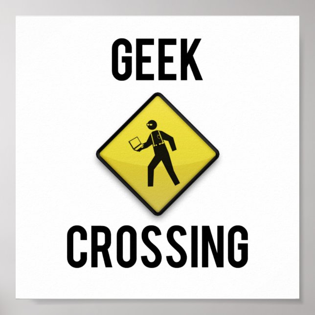 Geek Crossing Poster (Vorne)