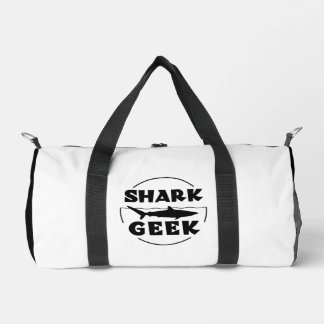 Geek Design for Shark Lovers Duffle Bag