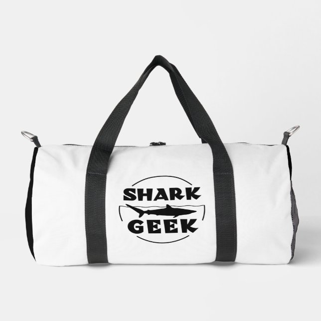 Geek Design for Shark Lovers Duffle Bag (Vorderseite)