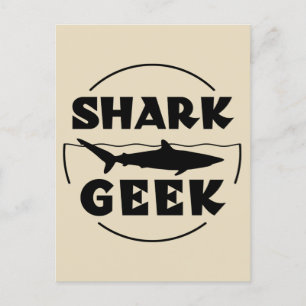 Geek Design for Shark Lovers Postkarte