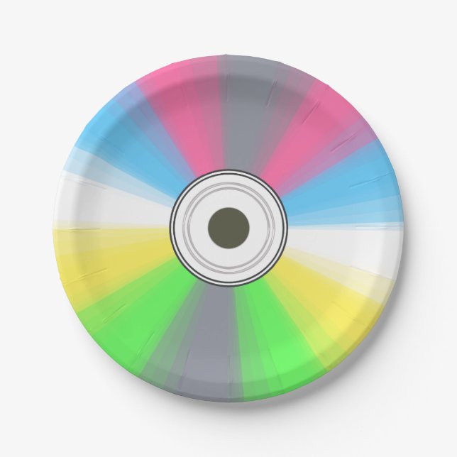 Geek-Fake CD Pappteller (Vorderseite)