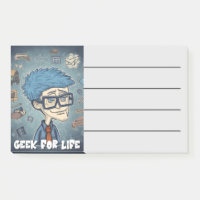 Geek for Life Funny Sarcastic Nerdy AI erzeugt