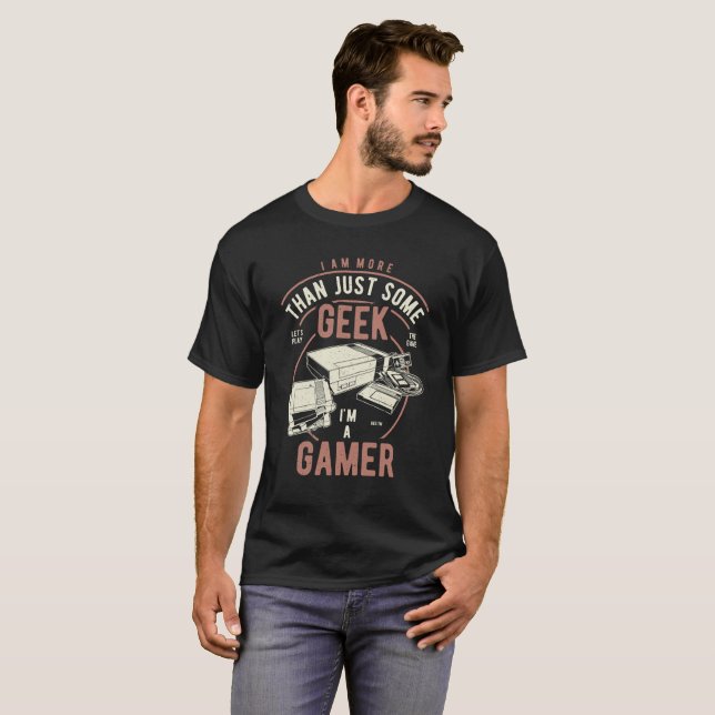 Geek Gamer T-Shirt (Vorne ganz)