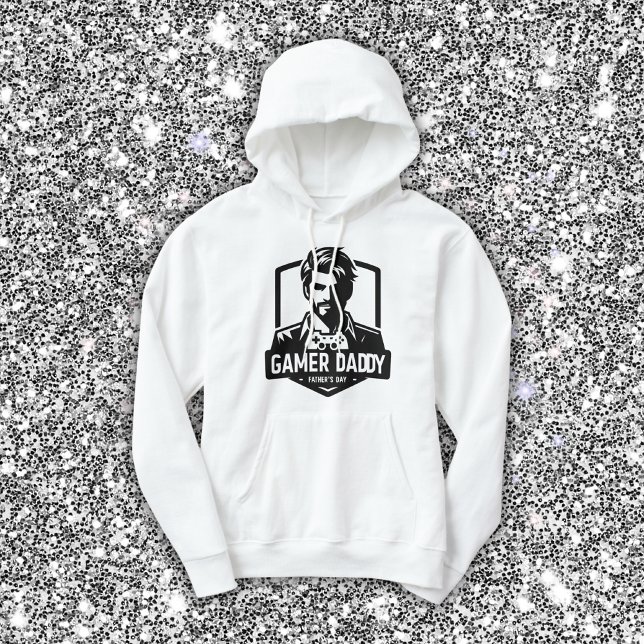 Geek Gamer Vater Happy Vatertag | Hoodie (Von Creator hochgeladen)