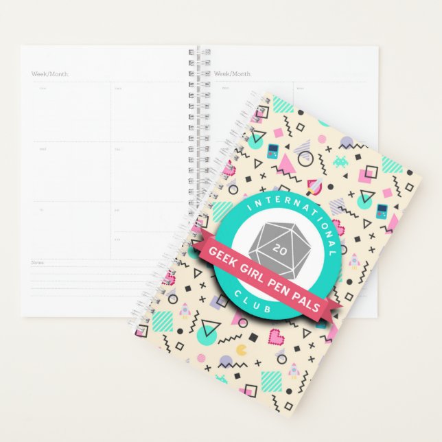 Geek Girl Pen Pals Planner Planer (Anzeige)